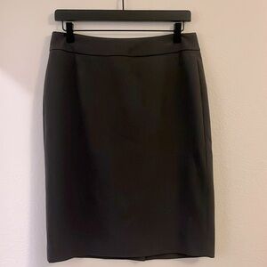 Calvin Klein Pencil Skirt Dark Grey